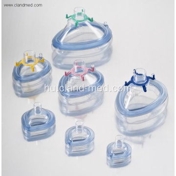 Jó ár PVC Clear orvosi anesztézia arc maszk